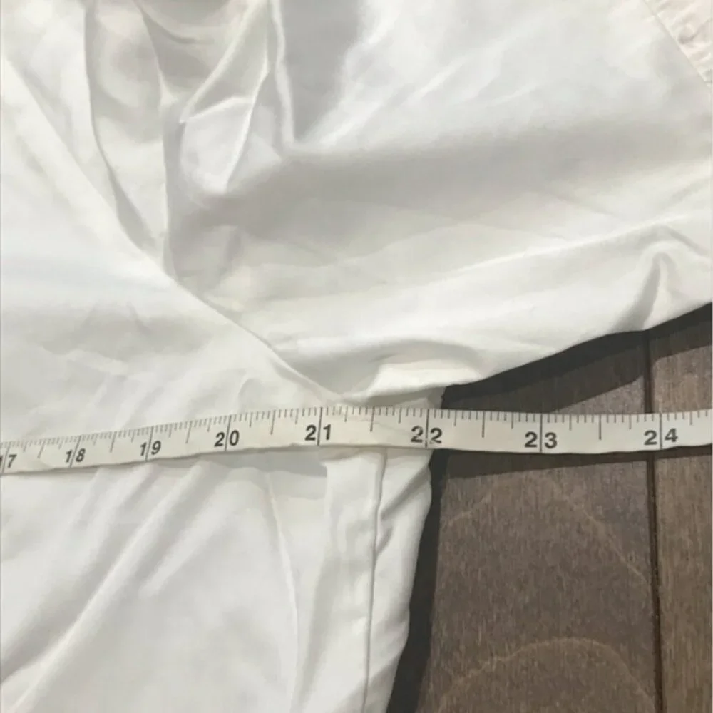 Tuckernuck Kasia Women's Short Sleeve White Santorini Mini Dress, Size XL - Picture 6 of 7